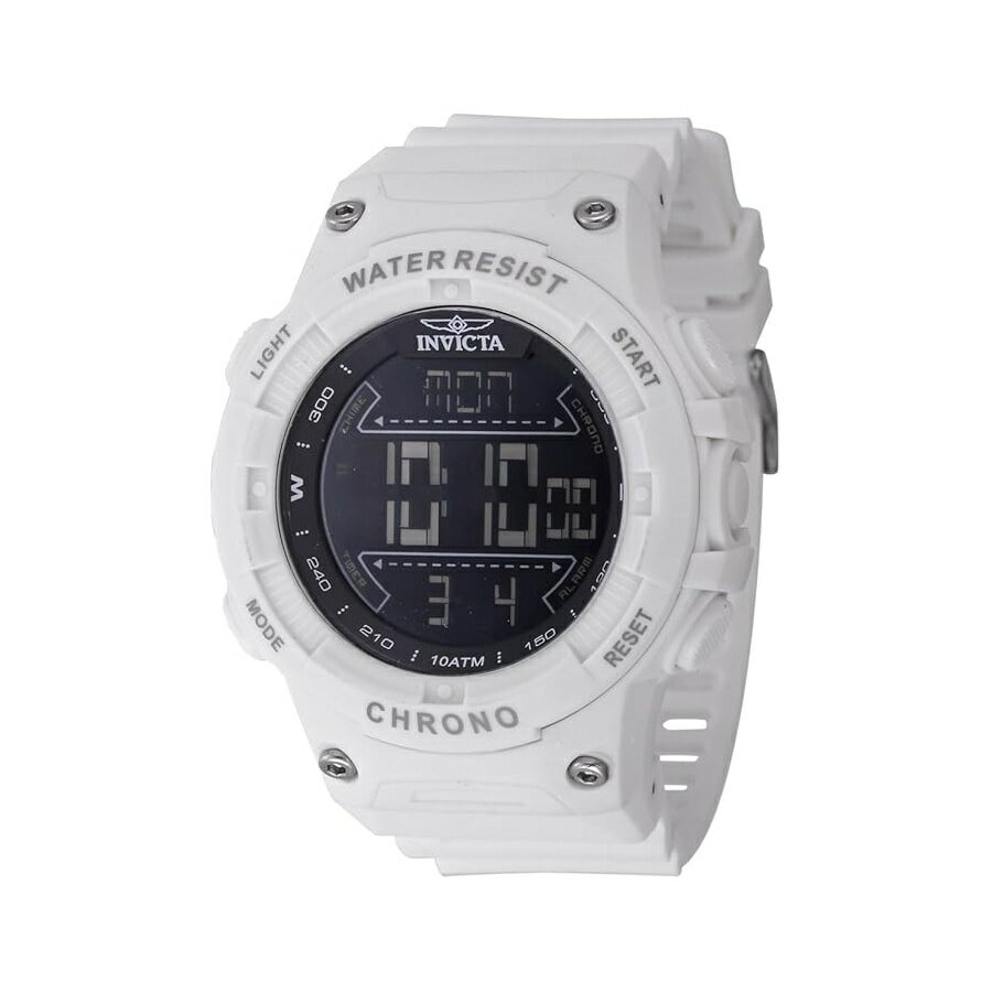 Rakuten - インヴィクタ レーシング メンズ 52mm ダイヤル 電子デジタル Invicta Racing Men 52mm Dial Electronic Digital