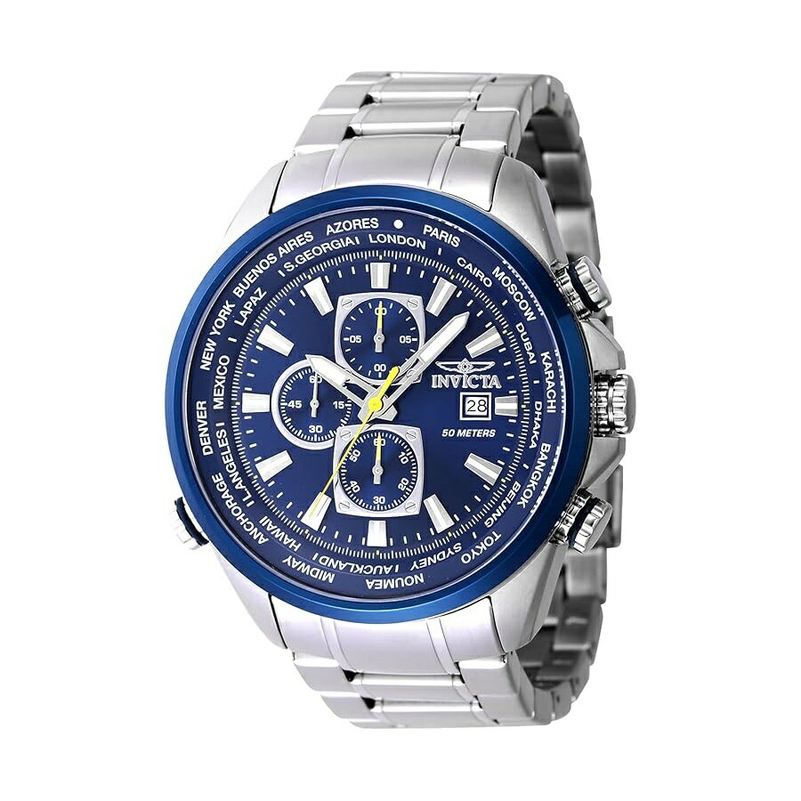 インヴィクタ アビエーター メンズ 50mm クォーツ Invicta Aviator Men 50mm Quartz