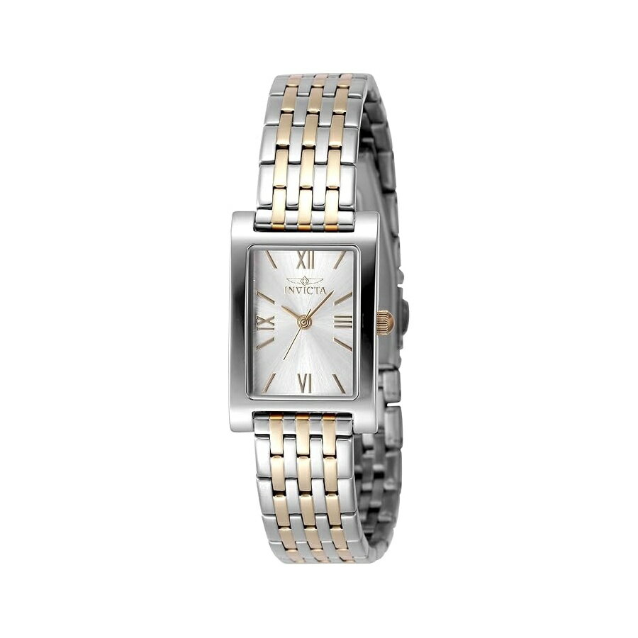 乐天商城 - インヴィクタ レディース アナログ クォーツ時計 ステンレススチールストラップ付き Invicta Women's Analog Quartz Watch with Stainless Steel Strap