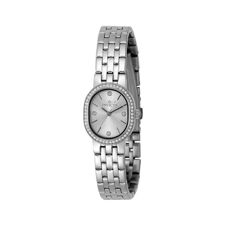 Rakuten - インヴィクタ エンジェル ステンレススチール レディース クォーツ時計 20mm Invicta Angel Stainless Steel Women's Quartz Watch 20mm