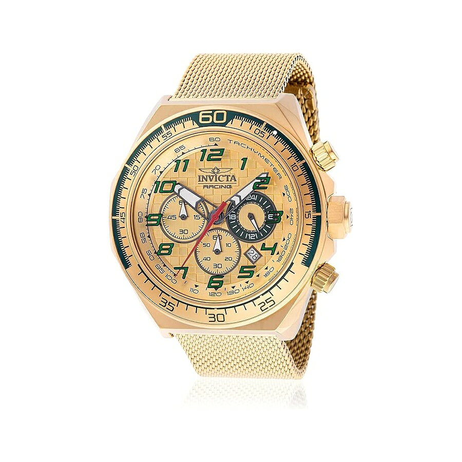 他の インヴィクタ はこちら Invicta Racing Men 50.00mm Stainless Steel + Aluminum Gold + Green Gold dial VD53 Quartzインヴィクタ レーシング メンズ 50.00mm ステンレススチール + アルミニウム ゴールド + グリーンゴールド ダイヤル VD53 クォーツ発送までの目安5〜15日　営業日以内に発送※12月、連休等は物流が混雑し、遅延する場合がございます。予めご了承ください。 商　品　情　報 メーカー Invicta 商品名（英語） Invicta Racing Men 50.00mm Stainless Steel + Aluminum Gold + Green Gold dial VD53 Quartz 商品名（翻訳） インヴィクタ レーシング メンズ 50.00mm ステンレススチール + アルミニウム ゴールド + グリーンゴールド ダイヤル VD53 クォーツ 商品詳細 ・インヴィクタ レーシング クロノグラフ GMT クォーツ ゴールド文字盤 メンズ 腕時計 47902 ※メーカーより頂いた商品説明を翻訳しております。翻訳による差異はご了承ください。 ◆ 様々なギフトシーンにぴったりの商品を豊富に取り揃えております ◆ プレゼント　ギフト　クリスマス　母の日　父の日　記念日　誕生日　お誕生日　誕生日プレゼント　敬老の日　記念品　結婚記念日　メモリアルギフト　お祝い　出産祝い　結婚式　結婚祝い　御祝　披露宴　引き出物　引出物　ウェディングギフト　ブライダルギフト　景品　賞品　コンペ景品　ゴルフコンペ　粗品　お中元　御中元　お歳暮　御歳暮　残暑見舞い　引越し　引っ越し祝い　引越し祝い　贈答品　入園祝い　入学祝い　卒業祝い　成人式　就職祝い　昇進祝い　定年退職記念　還暦祝い　卒業記念品　内祝　お返し　お礼　御礼　お祝い返し