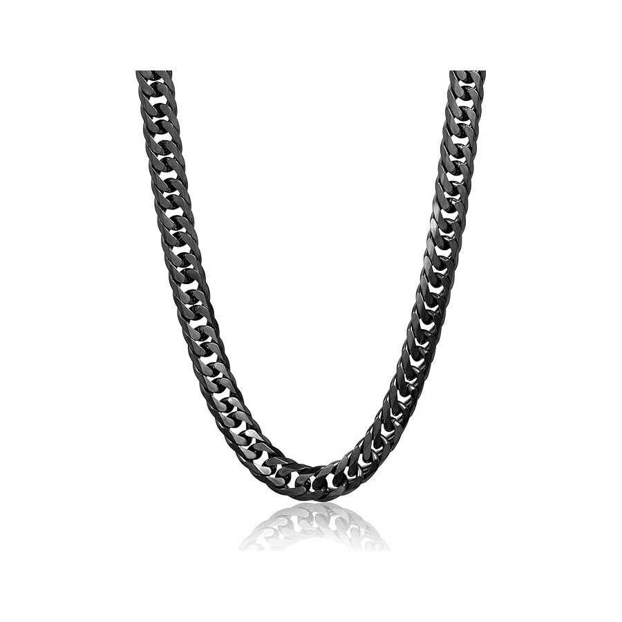樂天商城 - インヴィクタ ジュエリー アクセサリー メンズ カーブ チェーン ステンレススチール ネックレス (6mm-11.5mm) 24