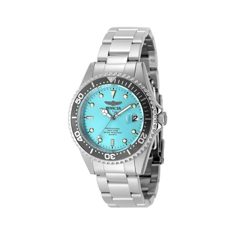 Rakuten - インヴィクタ プロ ダイバー メンズ 37.5mm ステンレススチール スチール ブルーダイヤル PC32 クォーツ Invicta Pro Diver Men 37.5mm Stainless Steel Steel Blue dial PC32 Quartz