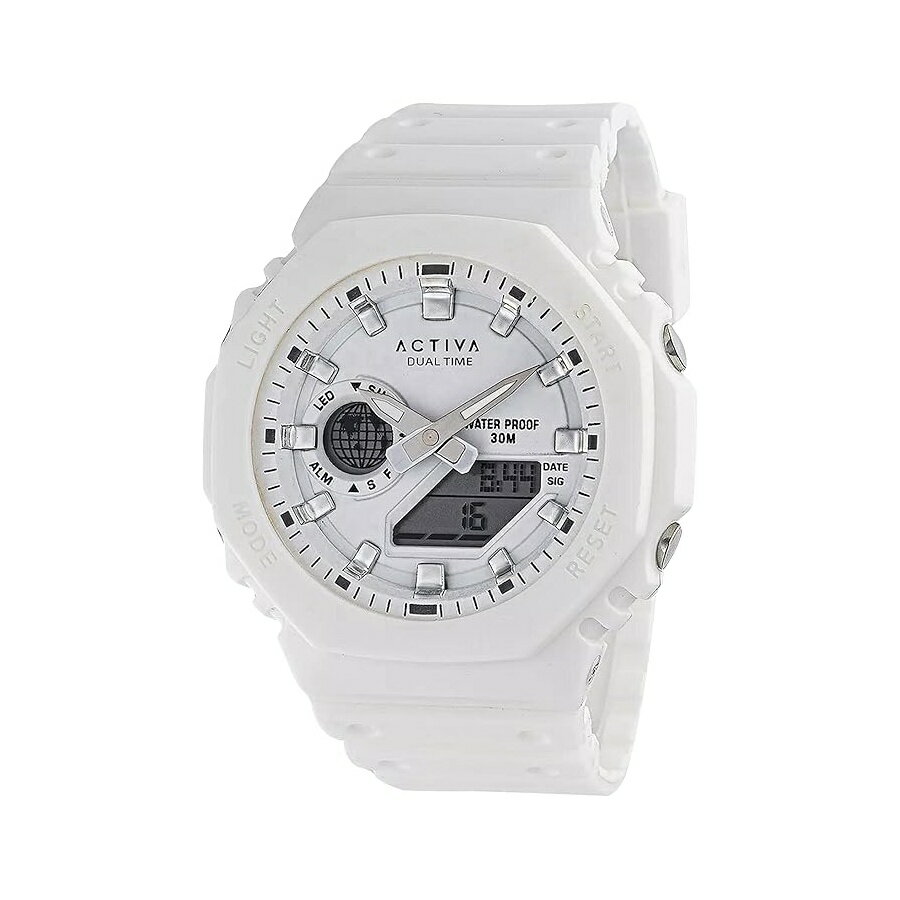 インヴィクタ デジタル エッセンシャルズ 耐衝撃性ウォッチ ホワイト Invicta Digital Essentials Shock Resistant Watch White