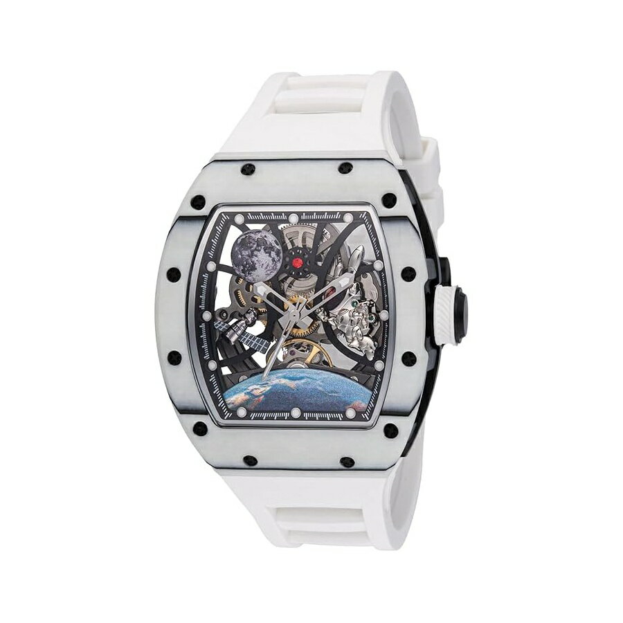 Rakuten - インヴィクタ S1 ラリー メンズ 41mm ステンレススチール + カーボンファイバー シルバー + スチール ブラックダイヤル JX-2801 自動巻き Invicta S1 Rally Men 41mm Stainless Steel + Carbon Fiber Silver + Steel Black dial JX-2801 Automatic