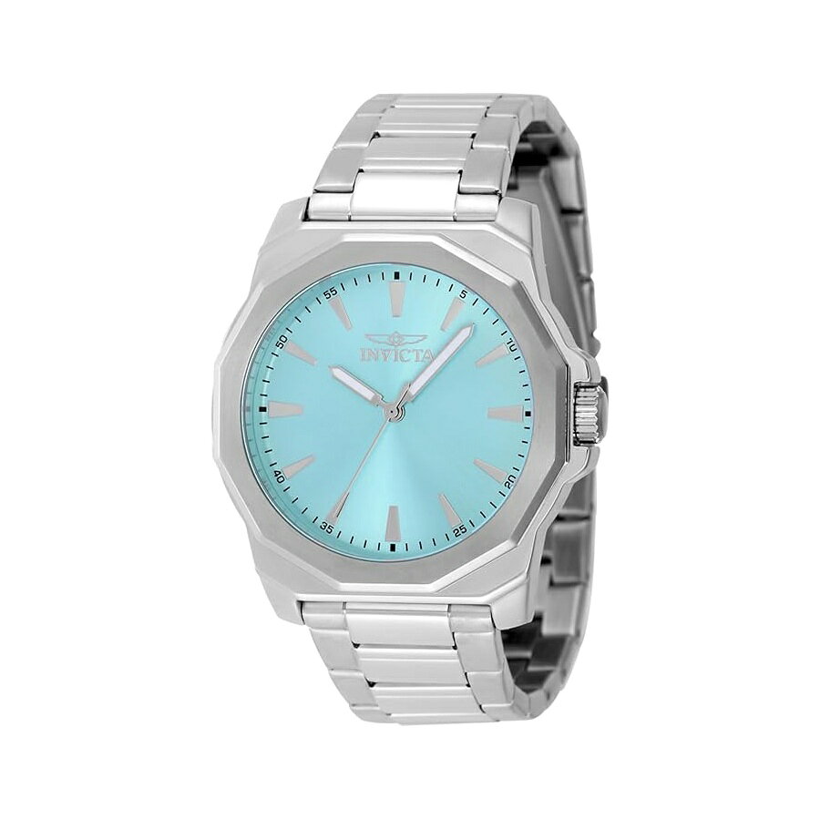 インヴィクタ スピードウェイ メンズ 42mm ステンレススチール スチール ライトブルー文字盤 PC21J クォーツ Invicta Speedway Men 42mm Stainless Steel Steel Light Blue dial PC21J Quartz