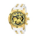 インビクタ 腕時計 INVICTA インヴィクタ プロダイバー メンズ 男性用 23424 Invicta Men's Pro Diver Stainless Steel Quartz Watch with Silicone Strap, White, 26