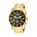 インビクタ 腕時計 INVICTA インヴィクタ プロダイバー メンズ 男性用 19837 Invicta Men's 19837SYB Pro Diver 18k Gold Ion-Plated Stainless Steel Watch