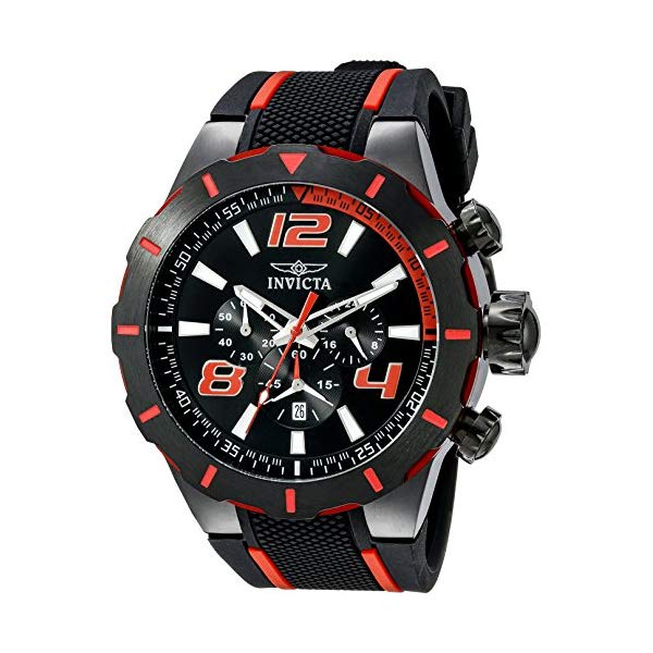 インビクタ 腕時計 INVICTA インヴィクタ S1ラリー メンズ 男性用 20109 Invicta Men's 20109 S1 Rally Stainless Steel Black and Red Watch
