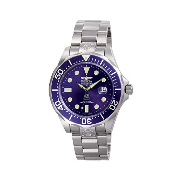 楽天i-selectionインビクタ 腕時計 INVICTA インヴィクタ グランドイバー メンズ 男性用 3045 Invicta Men's 3045 Pro-Diver Collection Grand Diver Stainless Steel Automatic Watch with Link Bracelet