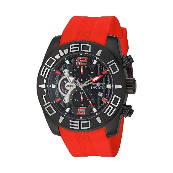 インビクタ 腕時計 INVICTA インヴィクタ プロダイバー メンズ 男性用 22810 Invicta Men's Pro Diver Stainless Steel Quartz Watch with Silicone Strap, red, 25 (Model: 22810) 人気の INVICTA 商品はこちら ■海外より直輸入品となりますので、外箱に小傷・破れ等がある場合がございます。 　本体には影響ございませんので、予めご容赦ください。 ■携帯からの注文の際【納期目安】が表示されない場合もございます。 　納期の表示が確認出来ない商品に関しましては、お手数ですが、PCページより【納期目安】の確認をお願いします。 　また、携帯からのご注文のお客様は携帯電話の受信設定（フィルター）を必ずご確認下さいますようお願いいたします。インビクタ 腕時計 INVICTA インヴィクタ プロダイバー メンズ 男性用 22810 Invicta Men's Pro Diver Stainless Steel Quartz Watch with Silicone Strap, red, 25 (Model: 22810) ブランドInvicta製品型番22810パート ナンバー22810モデル年式2011形状Roundウィンドウ素材Synthetic sapphireディスプレイ タイプAnalogクラスプ(留金)Buckleケース素材Stainless steelケース直径50 millimetersケース厚15 millimetersバンド素材Siliconeバンドサイズ11.0 inchesバンド幅25 millimetersバンドカラーRedダイヤルカラーBlackベゼル素材Stainless steelベゼル機能StationaryカレンダーDate特別機能Second hand重さ6.08 OuncesムーブメントJapanese Quartz防水機能330 Feet ◆ 様々なギフトシーンにぴったりの商品を豊富に取り揃えております ◆プレゼント　ギフト　クリスマス　母の日　父の日　記念日　誕生日　お誕生日　誕生日プレゼント　敬老の日　記念品　結婚記念日　メモリアルギフト　お祝い　出産祝い　結婚式　結婚祝い　御祝　披露宴　引き出物　引出物　ウェディングギフト　ブライダルギフト　景品　賞品　コンペ景品　ゴルフコンペ　粗品　お中元　御中元　お歳暮　御歳暮　残暑見舞い　引越し　引っ越し祝い　引越し祝い　贈答品　入園祝い　入学祝い　卒業祝い　成人式　就職祝い　昇進祝い　定年退職記念　還暦祝い　卒業記念品　内祝　お返し　お礼　御礼　お祝い返し