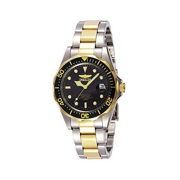 インビクタ 腕時計 INVICTA インヴィクタ プロダイバー メンズ 男性用 8934 Invicta Men's Pro Diver 37.5mm Stainless Steel and Gold Tone Watch