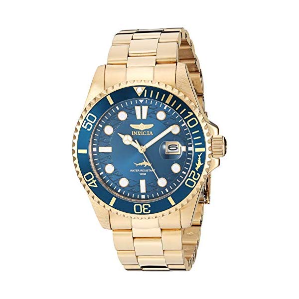 インビクタ 腕時計 INVICTA インヴィクタ プロダイバー メンズ 男性用 30024 Invicta Men's Pro Diver Quartz Watch with Stainless Steel Strap, Gold, 22 (Model: 30024)