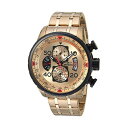 インビクタ 腕時計 INVICTA インヴィクタ アビエーター メンズ 男性用 17205 Invicta Men's 17205 AVIATOR 18k Gold Ion-Plated Watch