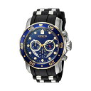 インビクタ 腕時計 INVICTA インヴィクタ プロダイバー メンズ 男性用 22971 Invicta Men's Pro Diver Stainless Steel Quartz Watch with Silicone Strap, Black, 26 (Model: 22971)