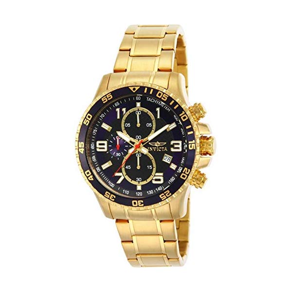 インビクタ 腕時計 INVICTA インヴィクタ スペシャリティ メンズ 男性用 14878 Invicta Men's 14878 Specialty Chronograph Gold Ion-Plated Watch