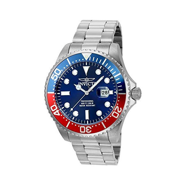 インビクタ 腕時計 INVICTA インヴィクタ プロダイバー メンズ 男性用 22823 Invicta Men's Pro Diver Quartz Diving Watch with Stainless-Steel Strap, Silver, 22 (Model: 22823)