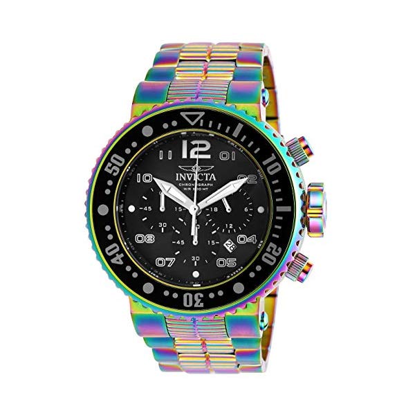 インビクタ 腕時計 INVICTA インヴィクタ プロダイバー メンズ 男性用 25078 Invicta Men's Pro Diver Quartz Diving Watch with Stainless-Steel Strap, Multi, 29.3 (Model: 25078)