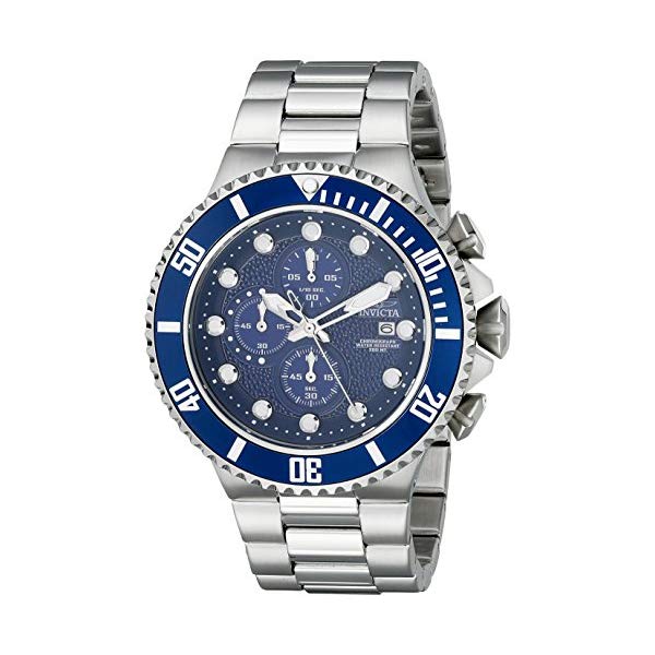 インビクタ 腕時計 INVICTA インヴィクタ プロダイバー メンズ 男性用 18907 Invicta Men's 18907 Pro Diver Analog Display Japanese Quartz Silver Watch 人気の INVICTA 商品はこちら ■海外より直輸入品となりますので、外箱に小傷・破れ等がある場合がございます。 　本体には影響ございませんので、予めご容赦ください。 ■携帯からの注文の際【納期目安】が表示されない場合もございます。 　納期の表示が確認出来ない商品に関しましては、お手数ですが、PCページより【納期目安】の確認をお願いします。 　また、携帯からのご注文のお客様は携帯電話の受信設定（フィルター）を必ずご確認下さいますようお願いいたします。インビクタ 腕時計 INVICTA インヴィクタ プロダイバー メンズ 男性用 18907 Invicta Men's 18907 Pro Diver Analog Display Japanese Quartz Silver Watch ブランドInvicta製品型番18907パート ナンバー18907モデル年式2011形状Roundウィンドウ素材Mineralディスプレイ タイプAnalogクラスプ(留金)Fold-over-clasp-with-safetyケース素材Stainless steelケース直径50 millimetersケース厚15 millimetersバンド素材Silver-toneバンドサイズ210 millimetersバンド幅26 millimetersバンドカラーSilverダイヤルカラーBlueベゼル素材Stainless steelベゼル機能UnidirectionalカレンダーDate特別機能measures-seconds, Chronograph, Luminous重さ1.1 PoundsムーブメントJapanese Quartz防水機能660 Feet ◆ 様々なギフトシーンにぴったりの商品を豊富に取り揃えております ◆プレゼント　ギフト　クリスマス　母の日　父の日　記念日　誕生日　お誕生日　誕生日プレゼント　敬老の日　記念品　結婚記念日　メモリアルギフト　お祝い　出産祝い　結婚式　結婚祝い　御祝　披露宴　引き出物　引出物　ウェディングギフト　ブライダルギフト　景品　賞品　コンペ景品　ゴルフコンペ　粗品　お中元　御中元　お歳暮　御歳暮　残暑見舞い　引越し　引っ越し祝い　引越し祝い　贈答品　入園祝い　入学祝い　卒業祝い　成人式　就職祝い　昇進祝い　定年退職記念　還暦祝い　卒業記念品　内祝　お返し　お礼　御礼　お祝い返し
