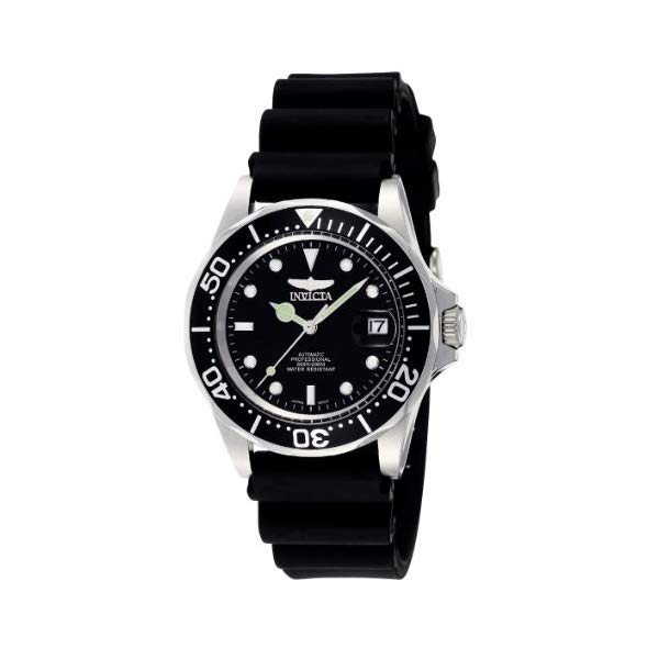 インビクタ 腕時計 INVICTA インヴィクタ プロダイバー メンズ 男性用 9110 Invicta Men's Pro Diver Collection Watch -Black 人気の INVICTA 商品はこちら ■海外より直輸入品となりますので、外箱に小傷・破れ等がある場合がございます。 　本体には影響ございませんので、予めご容赦ください。 ■携帯からの注文の際【納期目安】が表示されない場合もございます。 　納期の表示が確認出来ない商品に関しましては、お手数ですが、PCページより【納期目安】の確認をお願いします。 　また、携帯からのご注文のお客様は携帯電話の受信設定（フィルター）を必ずご確認下さいますようお願いいたします。インビクタ 腕時計 INVICTA インヴィクタ プロダイバー メンズ 男性用 9110 Invicta Men's Pro Diver Collection Watch -Black ブランドInvicta製品型番INVICTA-9110パート ナンバー9110モデル年式2011形状Roundウィンドウ素材Mineralディスプレイ タイプAnalogクラスプ(留金)Buckleケース素材Stainless Steelケース直径40 millimetersケース厚15 millimetersバンド素材Rubberバンドサイズ205 millimetersバンド幅22 millimetersバンドカラーBlackダイヤルカラーBlackベゼル素材Black-Ion-Plated-Stainless-Steelベゼル機能UnidirectionalカレンダーDate特別機能Luminous, Screw down crown, Water Resistant重さ14.08 OuncesムーブメントSwiss Automatic防水機能660 Feet ◆ 様々なギフトシーンにぴったりの商品を豊富に取り揃えております ◆プレゼント　ギフト　クリスマス　母の日　父の日　記念日　誕生日　お誕生日　誕生日プレゼント　敬老の日　記念品　結婚記念日　メモリアルギフト　お祝い　出産祝い　結婚式　結婚祝い　御祝　披露宴　引き出物　引出物　ウェディングギフト　ブライダルギフト　景品　賞品　コンペ景品　ゴルフコンペ　粗品　お中元　御中元　お歳暮　御歳暮　残暑見舞い　引越し　引っ越し祝い　引越し祝い　贈答品　入園祝い　入学祝い　卒業祝い　成人式　就職祝い　昇進祝い　定年退職記念　還暦祝い　卒業記念品　内祝　お返し　お礼　御礼　お祝い返し