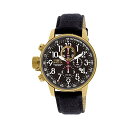 CrN^ rv INVICTA CBN^ tH[X Y jp 1515 Invicta Men's 1515 I Force Collection 18k Gold Ion-Plated Watch with Black Cloth-Covered Band