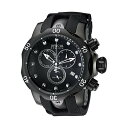 CrN^ rv INVICTA CBN^ U[u xm Y jp 6051 Invicta Men's 6051 Venom Reserve Black Stainless Steel Watch with Polyurethane Band