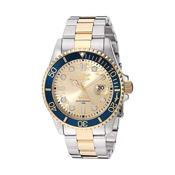 CrN^ rv INVICTA CBN^ v_Co[ Y jp 30022 Invicta Men's Pro Diver Quartz Watch with Stainless Steel Strap, Two Tone, 22 (Model: 30022)