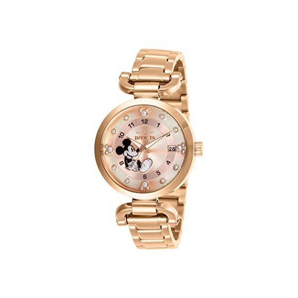 ディズニー インビクタ INVICTA インヴィクタ 腕時計 ウォッチ 27292 ディズニー 限定 ミッキー Invicta Disney Limited Edition Crystal Gold Dial Ladies Watch 27292