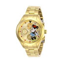 CrN^ INVICTA CBN^ rv EHb` 27402 fBYj[  ~j[ fB[X p Invicta Women's Disney Limited Edition Quartz Watch with Stainless Steel Strap, Gold, 18 (Model: 27402)