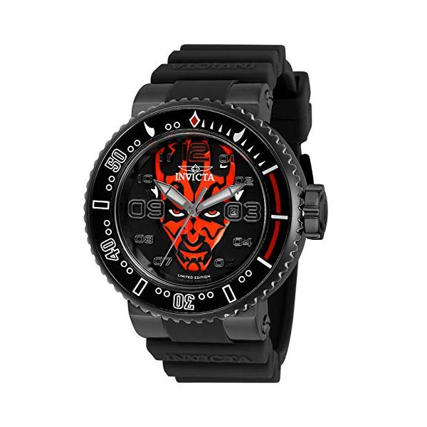 インビクタ INVICTA インヴィクタ 腕時計 ウォッチ Star Wars 27670 スターウォーズ ダースモール メンズ 男性用 Invicta Men 039 s Star Wars Stainless Steel Quartz Watch with Silicone Strap, Black, 29.8 (Model: 27670)