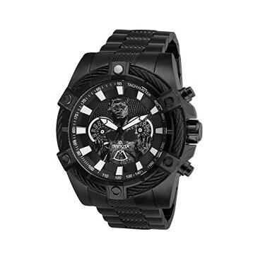 インビクタ INVICTA インヴィクタ 腕時計 ウォッチ Star Wars 27248 スターウォーズ ハンソロ メンズ 男性用 Invicta Men's Star Wars Quartz Watch with Stainless-Steel Strap, Black, 26 (Model: 27248)