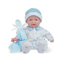 JCgCY xr[h[ Ԃl` ւ ܂܂ WF[V[gCY JC Toys JC Toys Caucasian 11-inch Small Soft Body Baby Dolla Baby | Washable |Removable Blue Outfit w/ Cap & Blanket | for Children 12 Months +