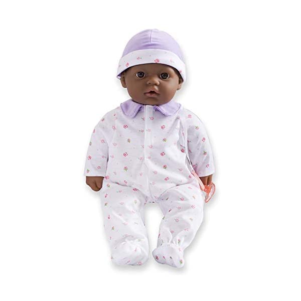 JCȥ ٥ӡɡ ֤ͷ 夻ؤ ޤޤ ȥ JC Toys JC Toys African American 16-inch Medium Soft Body Baby Dolla Baby | Washable |Removable Purple Outfit w/ Hat and Pacifier | for Children 12 Months +