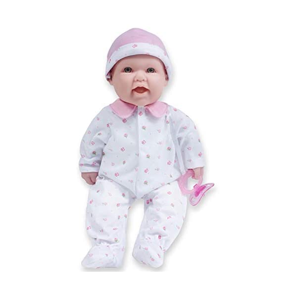 JCgCY xr[h[ Ԃl` ւ ܂܂ WF[V[gCY JC Toys JC Toys Caucasian 16-inch Medium Soft Body Baby Dolla Baby | Washable |Removable Pink Outfit w/ Hat | for Children 12 Months +