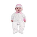 JCトイズ ベビードール 赤ちゃん人形 着せ替え おままごと ジェーシートイズ JC Toys Caucasian 20-inch Large Soft Body Baby Doll JC Toys - La Baby Washable Removable Pink Outfit w/ Hat and Pacifier For Children 2 Years