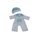 JCトイズ ベビードール 赤ちゃん人形 着せ替え おままごと ジェーシートイズ JC Toys JC Toys Blue Romper (up to 11