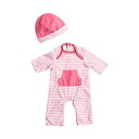 JCトイズ ベビードール 赤ちゃん人形 着せ替え おままごと ジェーシートイズ JC Toys JC Toys Hot Pink Romper (up to 1...