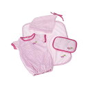 JCトイズ ベビードール 赤ちゃん人形 着せ替え おままごと ジェーシートイズ JC Toys JC Toys Pink Set (4-Piece)
