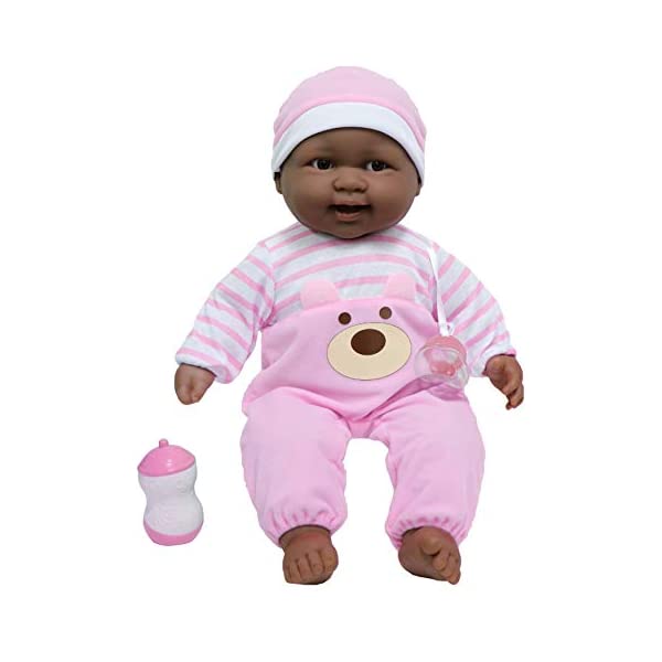 JCgCY xr[h[ Ԃl` ւ ܂܂ WF[V[gCY JC Toys JC Toys Lots to Cuddle Babies African American 20-Inch Purple Soft Body Baby Dollnd Accessories Designed by Berenguer
