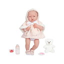 JCトイズ ベビードール 赤ちゃん人形 着せ替え おままごと ジェーシートイズ JC Toys JC Toys All-Vinyl La Newborn Dol...