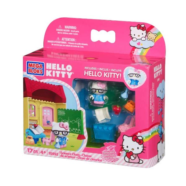 ハローキティ メガブロック 科学 教室 学校 おもちゃ キティちゃん Mega Bloks Hello Kitty Science Class