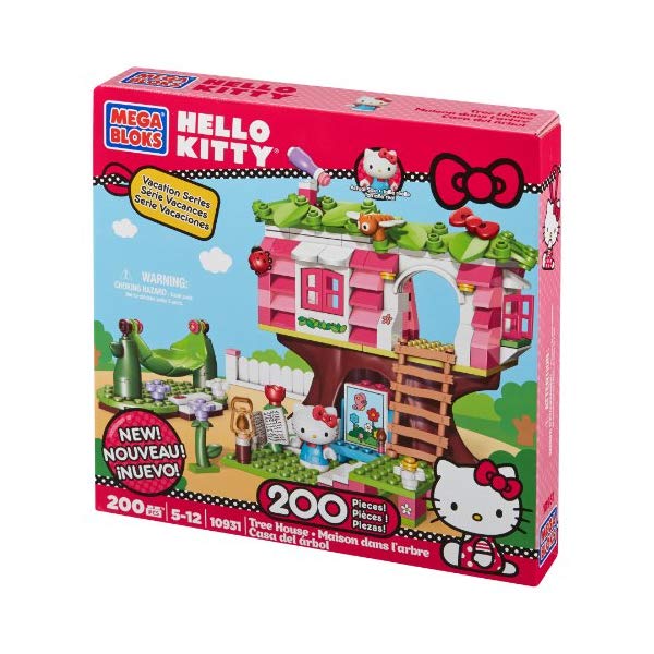 ハローキティ メガブロック ツリーハウス 木の家 おもちゃ おままごと キティちゃん Mega Bloks Hello Kitty Treehouse