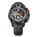 {M[j rv v Tonino Lamborghini 7804 Shield Series Black Chronograph Watch