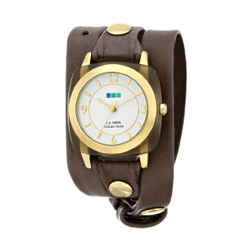 ラメール コレクションズ 腕時計 La Mer Collections LMACETATE002 レディース ウォッチ 女性用 La Mer Collections Women's LMACETATE002 Smokey Quartz Acetate Wrap Watch