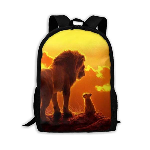 再再販 ライオンキング リュック バックパック バッグ カバン 鞄 グッズ おもちゃ ディズニー School Bag The Lion Kin G Backpack College Backpack Outdoor Travel Rucksack Casual Daypack Student Bookbag Www Malvestiti Com