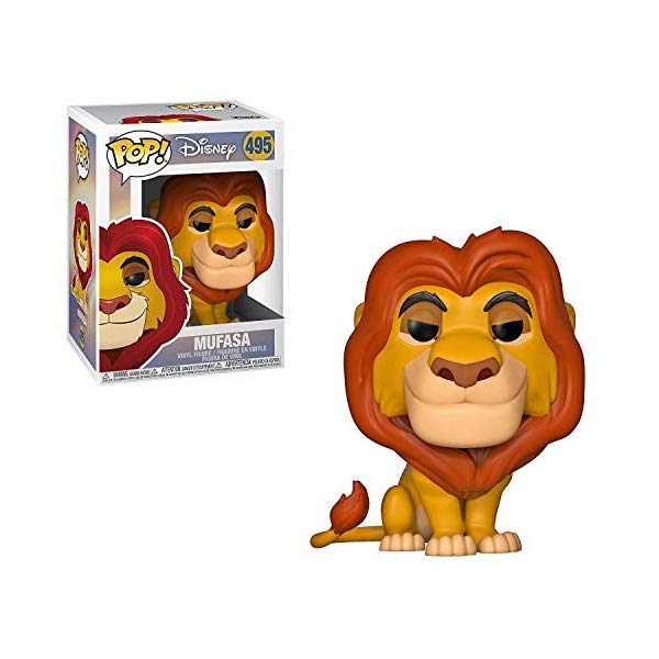 ライオンキング ファンコ ポップ ムファサ グッズ おもちゃ ディズニー Funko Pop! Disney Lion King Mufasa Toy, Sta...