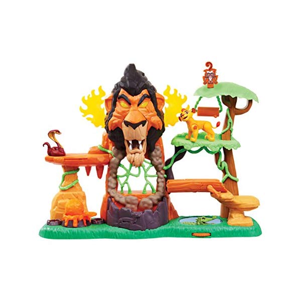 ライオンキング ライオンガード プレイセット グッズ おもちゃ ディズニー Just Play Lion Guard The Rise Of Scar Playset, Multicolor