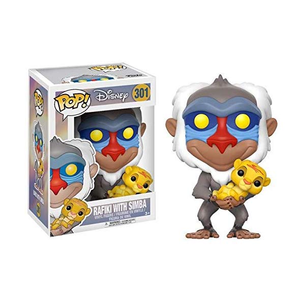 ライオンキング ファンコ ポップ ラフィキ フィギュア グッズ おもちゃ ディズニー Funko Pop Disney Lion King-Rafiki wit...