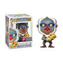 ライオンキング ファンコ ポップ ラフィキ フィギュア グッズ おもちゃ ディズニー Lion King Rafiki with Simba Flocked P...