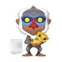 CILO t@R |bv tBL tBMA ObY  fBYj[ Disney The Lion King Rafiki with Simba Funko Pop  Vinyl Figure (Includes Compatible Pop Box Protector Case)